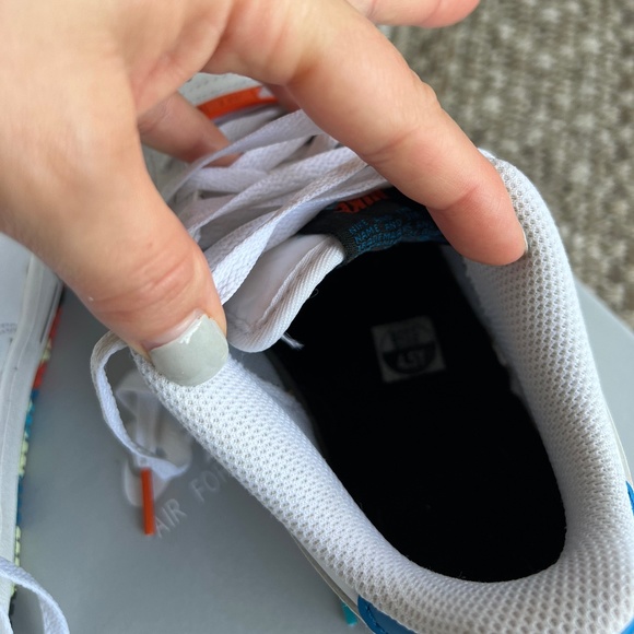 Nike Air Force 1 LV8 GS Multicolor Sneakers Size 4.5 Youth W/Original Box - Picture 13 of 16